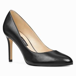 Nine West Dylan Round Toe Pumps - Black - Ireland (WI2980517)